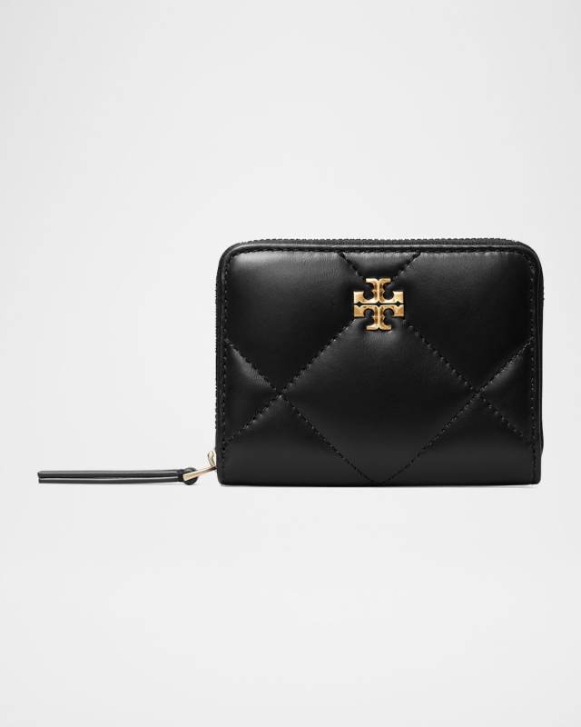 Kira Smal Diamond Quilted Leather Wallet